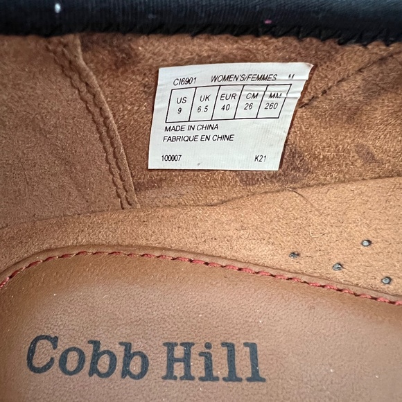 Cobb Hill Black Crossover Penfield Slip-On Sneaker - Women's size 9 - Picture 3 of 8